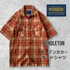 カ*ー様 Pendleton ペンドルトン ボードシャツ チェック オープンカラ