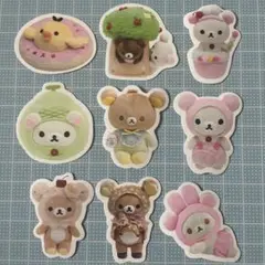 リラックマ　シールお裾分け