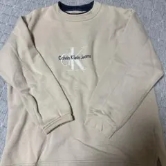 Calvin Klein Jeans ベージュ トレーナー Sサイズのサムネイル