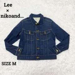 Lee×nikoand ♦︎美品　コラボ　デニムジャケット　ストレッチ抜群　M