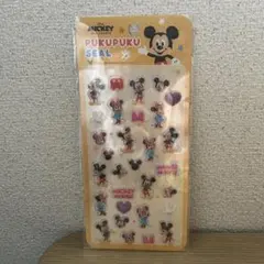 ミッキーマウス プクプクシール