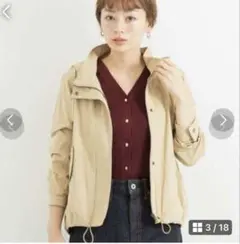 [美品]アーバンリサーチ　サニーレーベル マウンテンパーカー 38 ベージュ