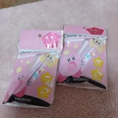 SHOBIDO 　星のカービィ　前髪カーラー ピンク 2個セット