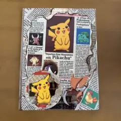 トミー ショウワノート ポケットモンスター 下敷き 初期 レトロ ステッカー付き