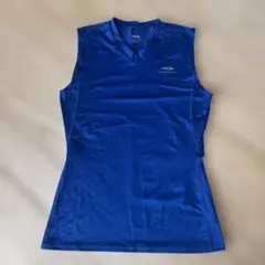 TIGORA Vネックノースリーブ アンダーシャツ 150 ブルー