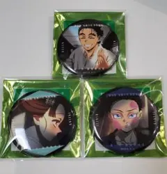 鬼滅の刃　ものがたる眼差し　コレクション　缶バッジA　3種類
