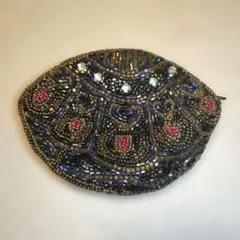【新品　未使用】ビーズ刺繍 コインケース