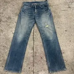 雰囲気抜群　WRANGLER ラングラー　デニム　ジーンズ　古着　ダメージ
