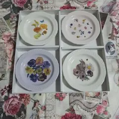 値下げ中！廃盤希少！ナタリーレテAfternoonTea 花柄小皿セットのサムネイル