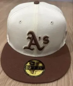 [美品]New Era A's 50周年記念キャップ