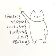 【1265】【猫の絵】ハガキサイズオリジナル手描きアナログイラスト原画自作アート
