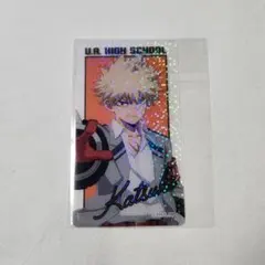 爆豪勝己 クリアカード レア オープンスクール ヒロアカ