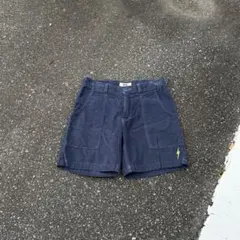 LIGHTNING BOLT コーデュロイ ハーフパンツ ネイビーのサムネイル