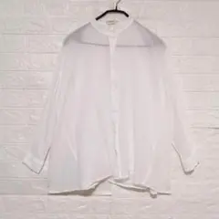 STUDIO CLIP サンバレーコラボバンドカラー薄手シャツのサムネイル