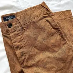 Paul Smith JEANS 総柄 チノパン ブラウンSのサムネイル