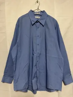 ピエールカルダン Pierre Cardin シャツ XL 青 古着のサムネイル