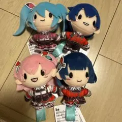 プロセカ ふわぷち マスコット ぬいぐるみ モモジャン モアジャン 全6