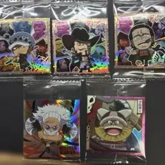 ワンピース シール ステッカー 5枚セット