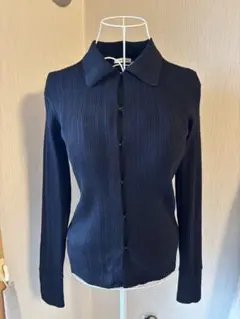 FRAY I.D ブラック 長袖カーディガン