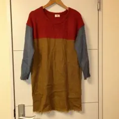 クリフメイヤー　ニットチュニック　Ｍ　美品！