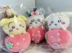 ちいかわ MINISO マスコット いちご クルマ うさぎ モモンガ ハチワレ