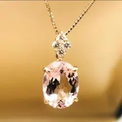 ご予約 PGモルガナイトネックレス
