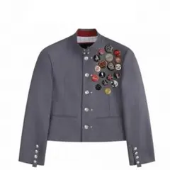 FACEONLAB Short Suit Jacket Gray ショート丈 - メルカリ