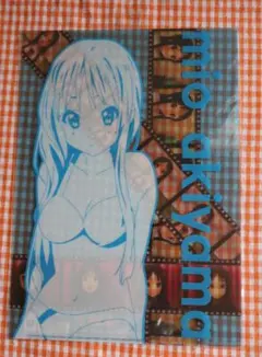 c➕けいおん➕　A. 秋山澪　水着　クリアファイル