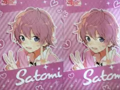 (73)すとろべりーすたーと　さとみ　ミニクリアファイル　すとぷり　非売品