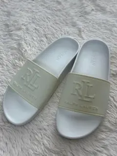 Ralph Lauren ホワイト ビーチサンダルのサムネイル
