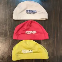 CENTRAL SPORTS 水泳帽 3色セット サイズL