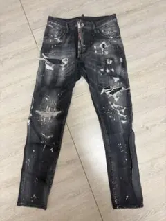 美品 サイドロゴ DSQUARED2 ディースクエアード Skater 44 - メルカリ
