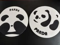 PANDA マウスパッド 2枚セット