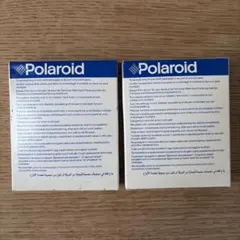 Polaroid Type 600 インスタントフィルム 2箱セット