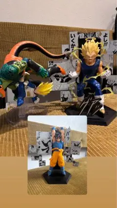 ドラゴンボール 一番くじベジータVSセル ベジータ悟空40周年其の二　3体セット