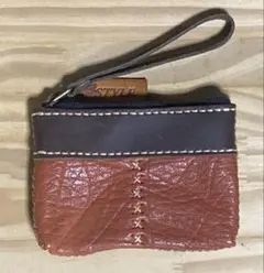 レザー コインケース ブラウン系