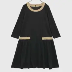 ティアクラッセ　Aラインワンピース　黒　11 / L 秋冬のサムネイル