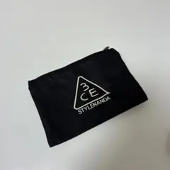 3CE STYLENANDA ブラック ポーチ
