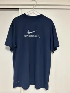 Nike ナイキ 野球 BASEBALL Tシャツ XL ネイビー