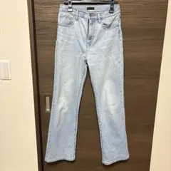 UNIQLO ブーツカットデニム ライトブルー