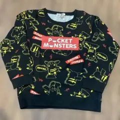 ピカチュウ　裏起毛　トレーナー　140cm