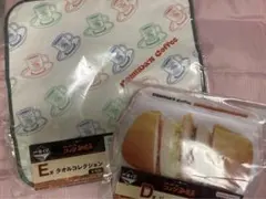 コメダ 一番くじ ジッパーバッグとタオル