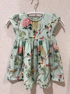 next baby ボタニカル柄ワンピース 3-6monthsのサムネイル
