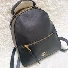 美品✨コーチ　リュック　シグネチャー　レザー　PVC　2way　76622