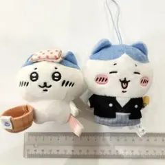 ちいかわ　はちわれ　ぬいぐるみ　キーホルダー　2つセット