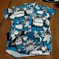 Stussy グラフィックシャツ Lサイズ