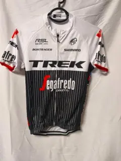 TREK サイクルジャージ 半袖 フルジップ ロードバイク メンズ Sのサムネイル