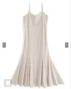 ニットトップスXマーメイドキャミワンピースセットアップ[lt68]