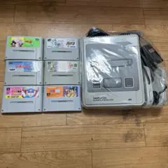 Nintendo Super Famicom 本体とゲームソフト6本
