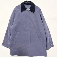 極美品★90s LONDON FOG ロンドンフォグ ステンカラーコート 襟付き